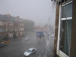 falling rain
